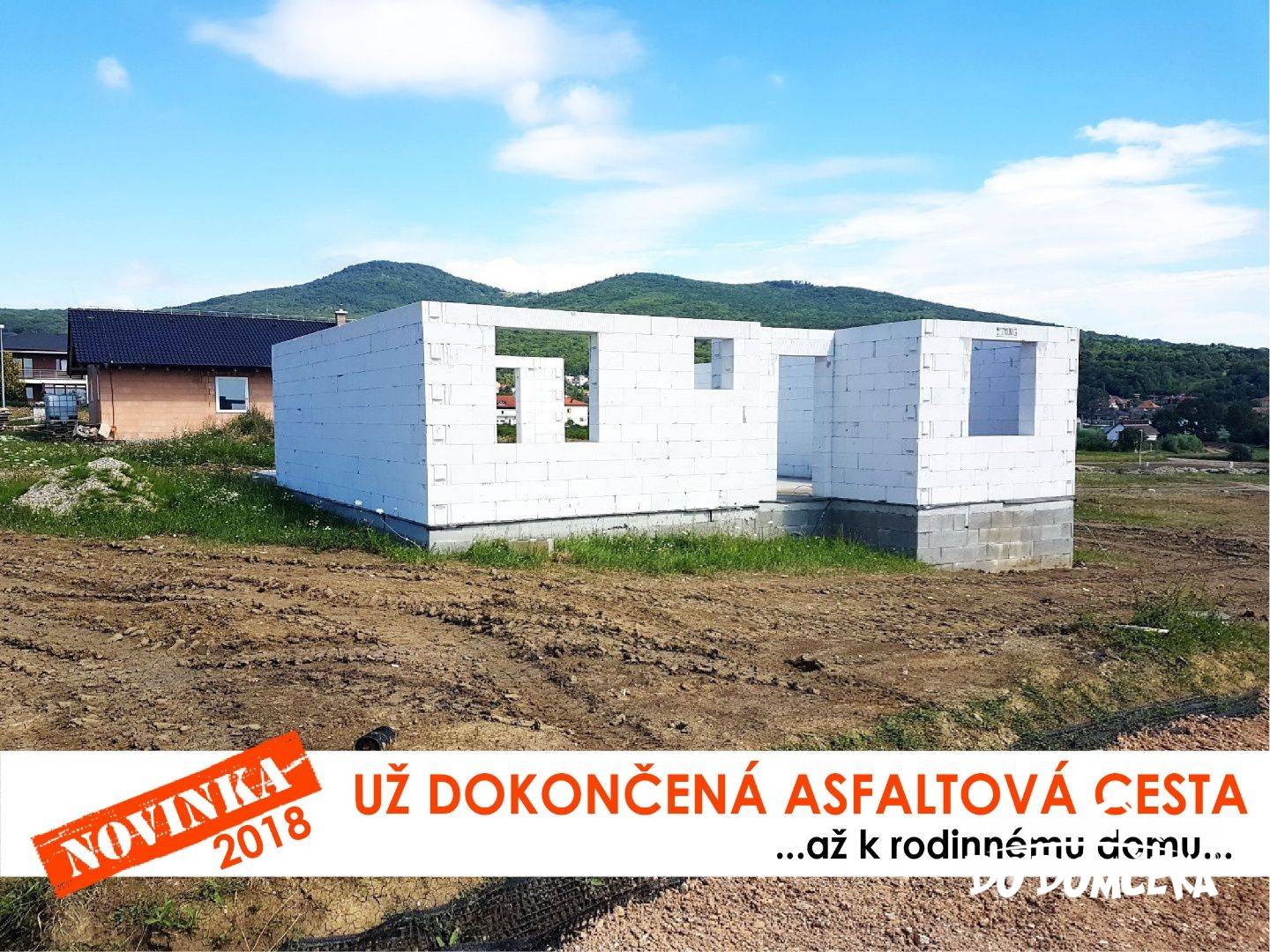 4-izbový rodinný dom vo výstavbe - ŠTITÁRE - len 5 km od Nitry